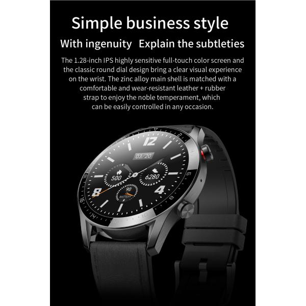 Intelligent BLE Call NFC Round Face Smartwatches Casual Fitness Wear
