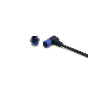 China Self Locking AC Waterproof Power Connector M12 IP67 20 AWG Gauge wholesale