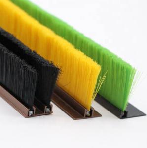 China Dustproof 50mm Brush Draught Excluder Seal Weather Stripping For Garage Doors wholesale