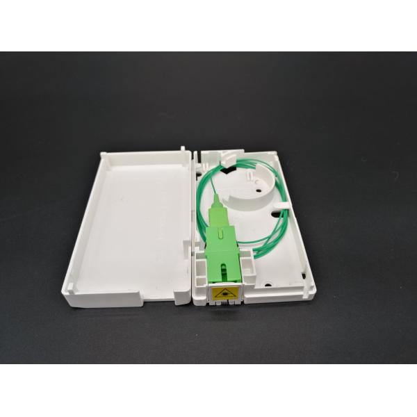 SC Simplex LC Duplex Fiber Optic Termination Box ABS Fiber Wall Socket 1cores