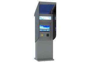 China High Brightness Touch Screen Waterproof Kiosk with Banknote / Card Reader 24 Hours Outdoor wholesale