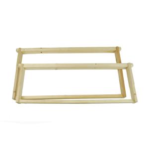 China Knot Free Pine Bee Hive Frame Brood Box Langstroth Frame wholesale