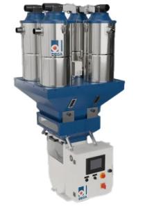 China 4 Components Gravimetric Dosing System 800kg/H Plastic Blending Equipment GDM1000-4 wholesale