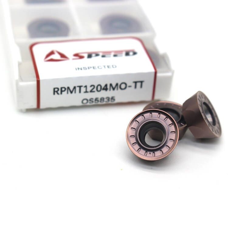 Carbide Milling Insert RPMT1204MO-TT rpmt Inserts for Steel Machining