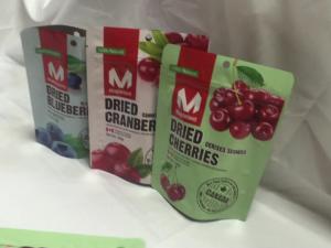 China Metallized Bag For Cracker Self Standing Pouch Dried Vegetables Fruits Packaging Bag High Barrier wholesale