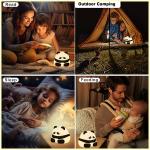 Silicone Night Lamp Cute Panda Night Light For Breastfeeding Toddler Baby Kids
