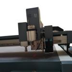 Single Ply CNC Digital Fabric Textile Cutting Machine with Round Knife Vibration