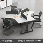 Creative Office Staff 6-8 Person Desk And Chair Combination