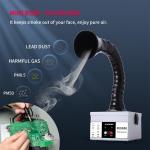 30W Solder Smoke Absorber Remover Electric Iron DIY Welding Fume Extractor