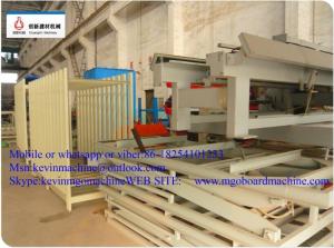 China 2-25mm Mgo Board Sticked Sandwich Wall Panel Equipment For Indoor Decoration wholesale