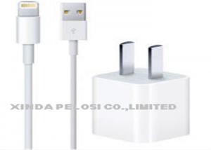 China Single / Dual Port Portable USB Charger ,  Iphone USB Charger Adapter wholesale