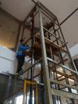0.63m/s 320KG Shaftless Home Elevator 4 Persons Residential Glass Elevator