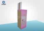 Products Cardboard PDQ Displays Eco Friendly 4 Shelves For Home Decoration
