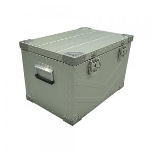 China Silver Camping Storage Container 1.2mm Thickness Camping Storage Bins on sale