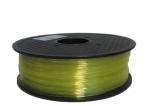 Transparent Yellow PLA PVA 3D Printer Filament Plastic Rod For 3D Printer