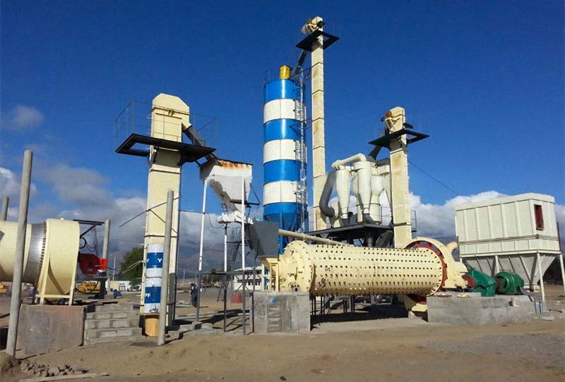 Cement Iron Ore Feeding 25mm Continuous Ball Mill