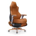 Light Luxury Office Leather Reclining Dual- Boss Chair with 3 Years After-Sales