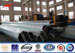Distribution Transmission Line Poles 24m Earthquake Proof Electric Power Pole