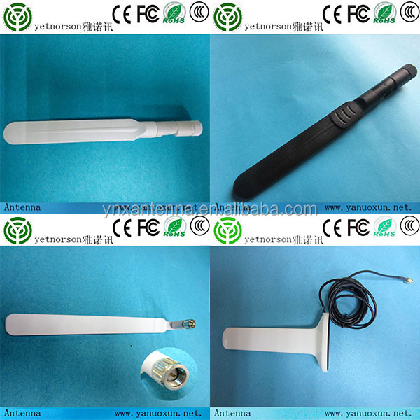 50ohm Input Impedance 5dB Gain Indoor Omni 4G External LTE Antenna with TS9 Connector