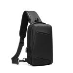 Black Gray 5L Shoulder Crossbody Mens Chest Sling Bag 0.53KG