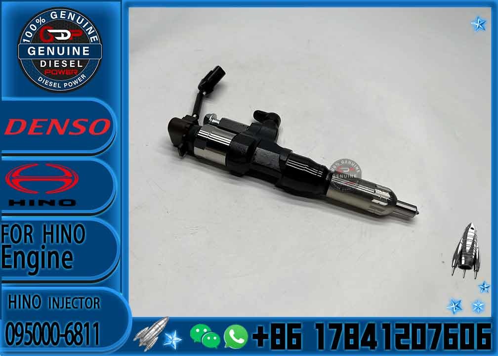 Fuel Injector Set 095000-6810 095000-6811 for DENSO HINO 23670-E0201 095000-5960 095000-6583 095000-6592