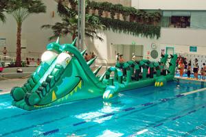 China Water Challenge Sports Equipment, Inflatable Water Obstacle Courses wholesale