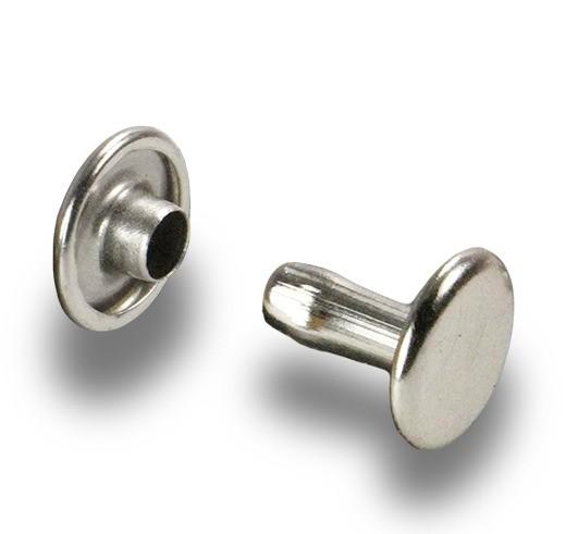 Custom Leather Clothing Rivets Double End Rivet with and Stainless Steel