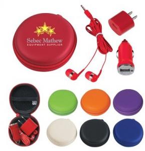 China Freeuni Earphone Travel Kit packaging +car charger+travel charger Universal travel charger wholesale