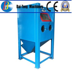 China Stainless Steel Body Wet Abrasive Blasting Cabinet , Wet Sand Blasting Machine Pneumatic Pedal Switch wholesale