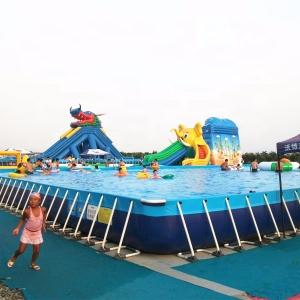 China 0.9mm PVC Portable Water Pool Commercial Swimming Pool Equipment wholesale