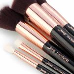 Black 25pcs 25pcs Pro Makeup Brushes Set