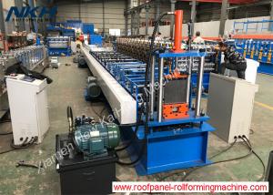 China U Shape Slide Door Steel Frame Roll Forming Machine 12 Months Warranty wholesale