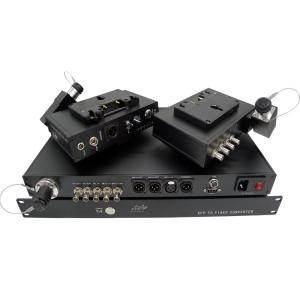 China Video Audio Data Intercom Tally Fiber Camera System SDI To Fiber Converter wholesale