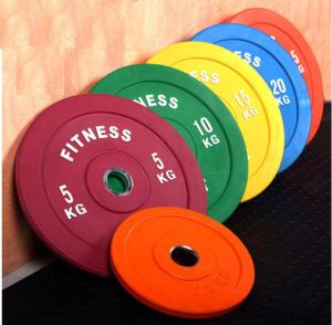 China weightlifting rubber bumper plate, rubber bumper weight plates set, rubber bumper plates 45 lbs wholesale