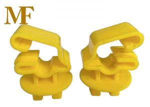 China Yellow Rebar Safety Plastic Caps For T Fence Post Farm Fence Accesspries wholesale