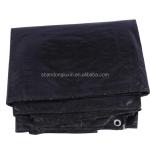 200 Gsm Black Tarpaulin for PE Tarpaulins and Waterproof Roof Covering Tents