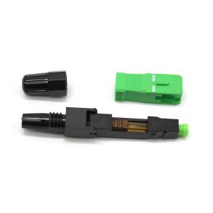 China FTTH Single Mode Fiber Optic Quick Connector UPC APC SC APC wholesale