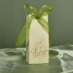 Small Guests Candy Wedding Favor Gift Boxes With Ribbons Personalised