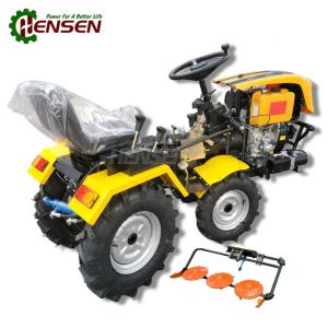 China Synchronized Mini 4x4 Tractor OEM Yellow Mini Tractor 4 By 4 wholesale