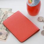 9.5x13.5cm EN17 Leather Notebook Covers PU Holder Spot UV For Passport