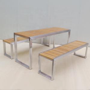 China Factory Outlet Dining table set Teak Garden furniture,garden sets wholesale