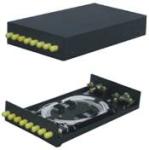 Cold Rolled Steel Shee Fiber Optic Terminal Box-8 adapters outlet for Wall