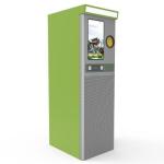 Bank Service Center IP54 150pcs Can Recycling Vending Plastic Bottle Collecting