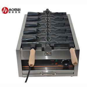 China Multifunctional Fish Taiyaki Machine Make Waffle and Fish Shape with Open Mouth wholesale