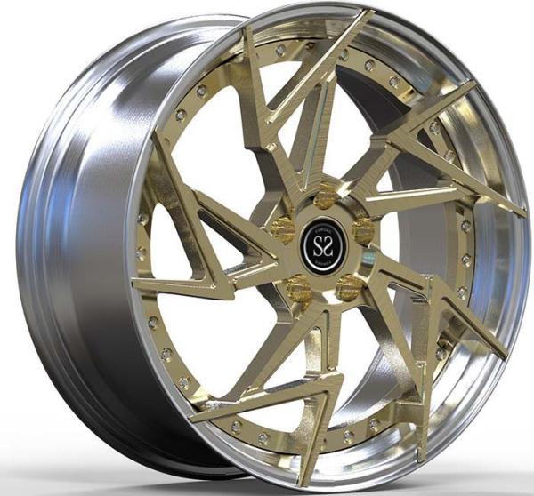 Polihsed Lip 2PC Forged Aluminum Alloy Rims Subaru Forester Sk Facelif 19x8