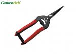 165mm Fruit Shears With 65#MN Steel Lower Blade / Soft PEC Grips / Curved Blade