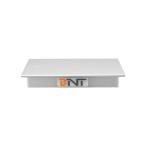 Brush aluminum alloy panel conference table flush mounted socket outlet with