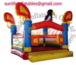 China Attractive Colorful Inflatable Commercial Bouncy Castle , Moonwalk Bounce House for hire wholesale