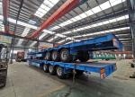 Fuwa/BPW Axle 3 Axles 80-100 Tons Gooseneck Detachable Low Loader Truck/Lowbed