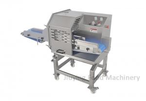 China 145mm Feeding Inlet Width Conveyor Cutting Machine For Cooked And Chilled Meat on sale
